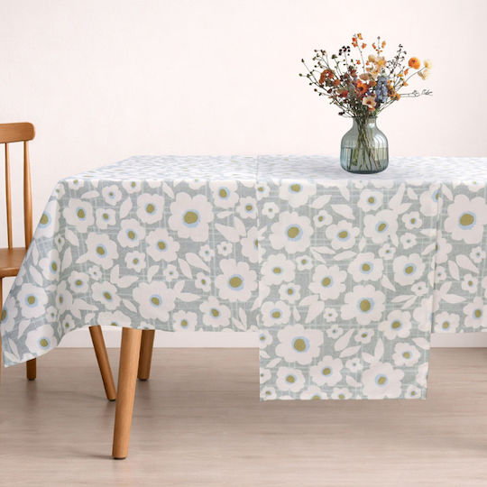 Dimeco Kariert Tischdecke Diana Blau 85x85cm