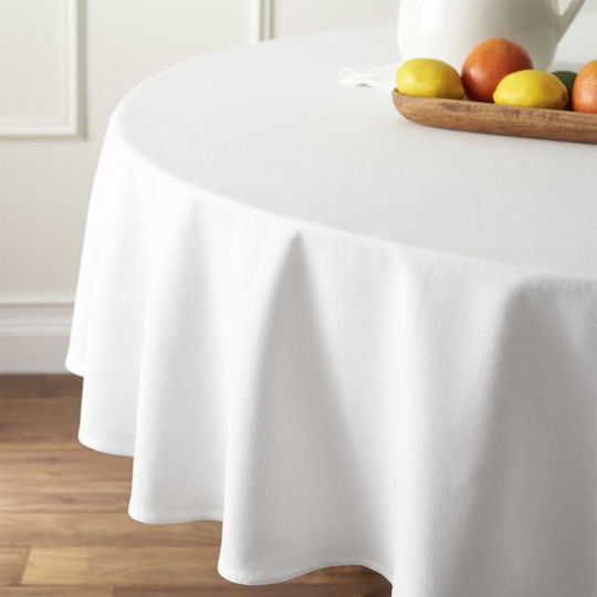 Sunshine Checkered 172-30 Stain Resistant White 150x150cm Sunshine Checkered 172-30 Stain Resistant White 150x150cm