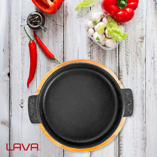 Lava Saganaki aus Gusseisen 11cm