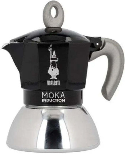 Bialetti Moka Induction Кафеварка За Еспресо 2 Чаши Черна