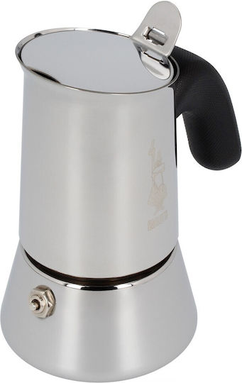 Bialetti Espresso-Kanne Silber