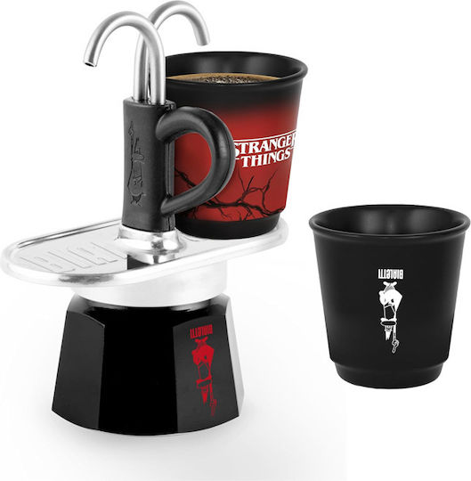Bialetti Stovetop Espresso Pot for 2 Cups Silver