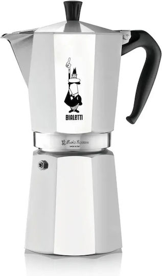 Bialetti Moka Express Moka Cafetieră Pentru Plită Neagră