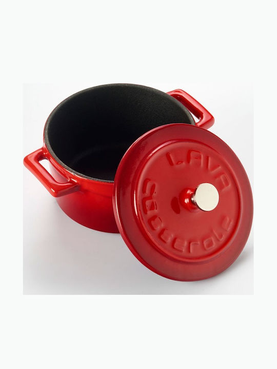 Ready Deep Pot made of Cast Iron 0.3lt / 10cm