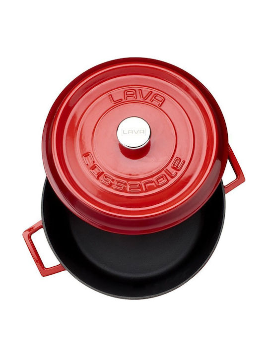 Ready Deep Pot made of Cast Iron 9.8lt / 32cm