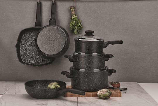 Korkmaz Ornella Βαθιά Κατσαρόλα από Αλουμίνιο 8lt / 28cm