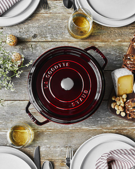 Staub La Cocotte Deep Cast Iron Stockpot 3.8lt / 24cm