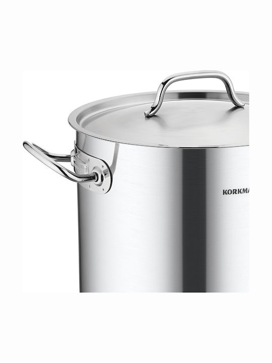Korkmaz Stainless Steel Marmite Pot 16.5lt