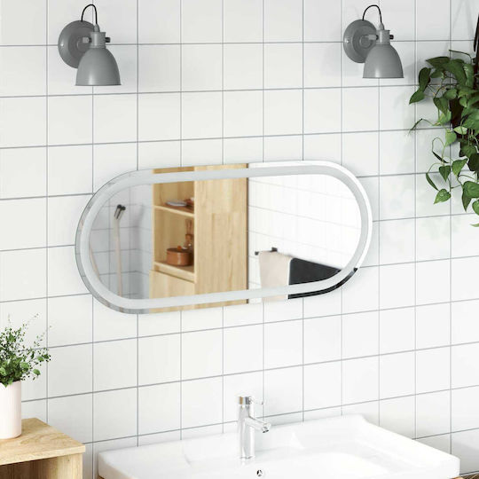 vidaXL 42045854 LED Огледало 90x40cm Прозрачен vidaXL 42045854 LED Огледало 90x40cm Прозрачен