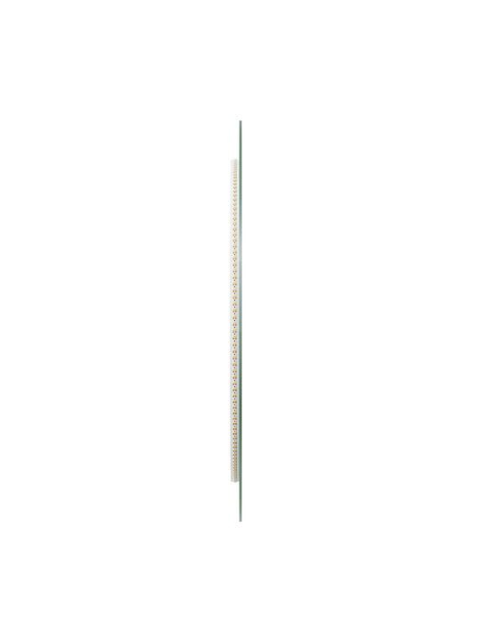 vidaXL Καθρέπτης Μπάνιου Led Αφής 60x60cm Διάφανος