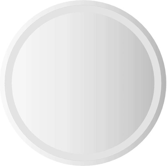 vidaXL Καθρέπτης Μπάνιου Led Αφής 60x60cm Διάφανος