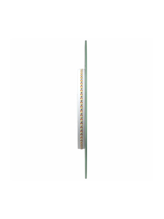 vidaXL Badezimmerspiegel Led Berührung 40x40cm Transparent