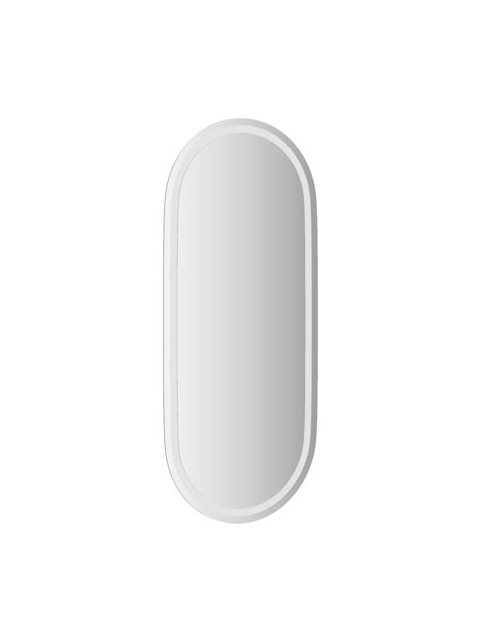 vidaXL Badezimmerspiegel Led 100x45cm Transparent