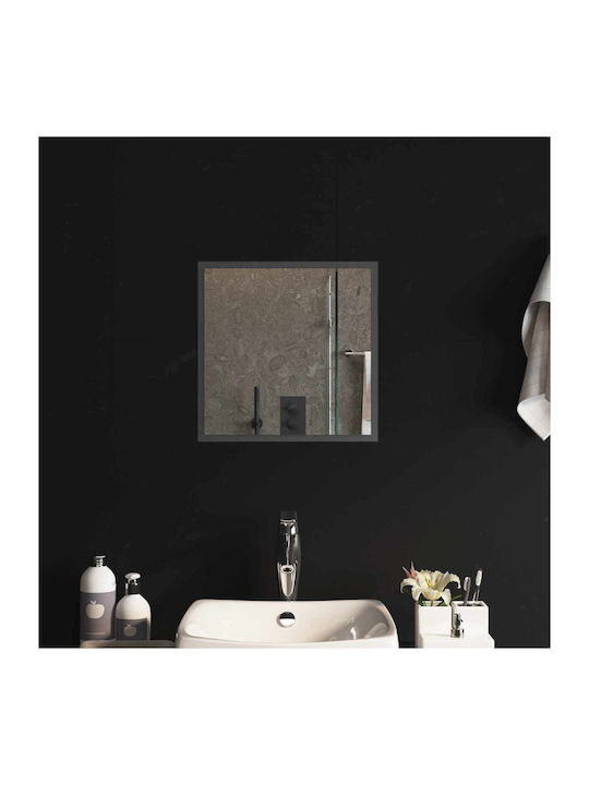 vidaXL Bathroom Mirror Led 40x40cm Transparent