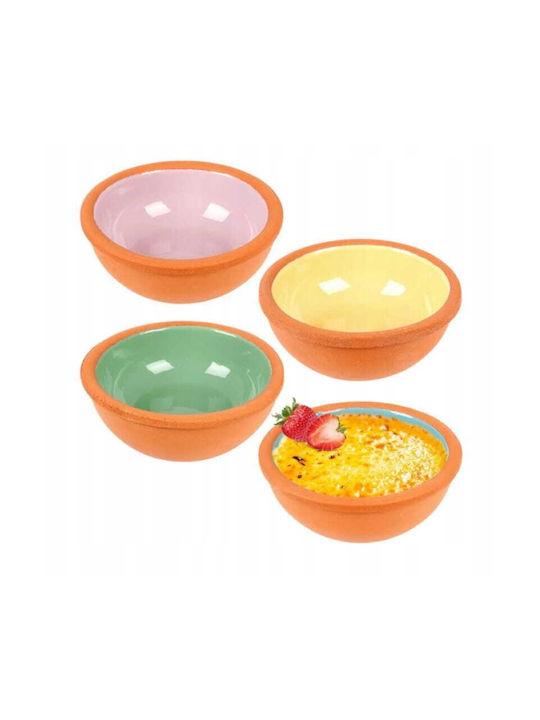 Excellent Houseware Serving Bowl Round Ceramic with Diameter 10.4cm 4pcs