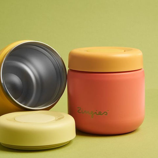 Zingies Gaia Кутия за обяд Термос Inox Жълт 470мл 1бр