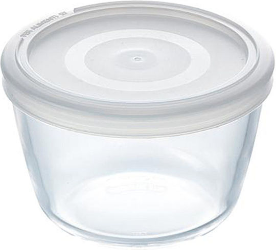 Pyrex C&F Кутия за обяд Стъкло Бял Подходяща за микровълнова фурна 1100мл 1бр