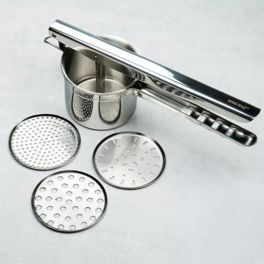 KING Hoff Inox Potato Press 26x12cm