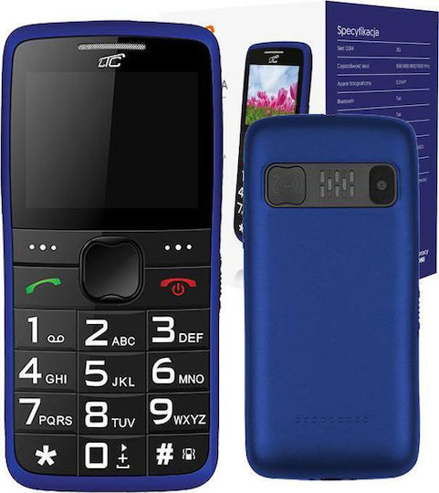 MaxCom MOB20 Single SIM Mobile with Large Buttons Blue