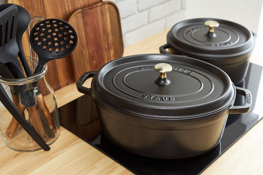 Staub Γάστρα Οβάλ Μαντεμένια 34x29cm 3.2lt