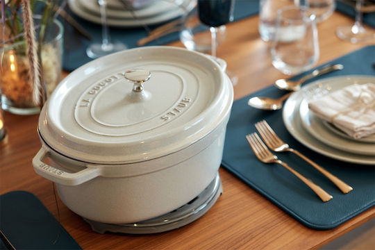 Staub Γάστρα Οβάλ Μαντεμένια 33x40cm 6.7lt
