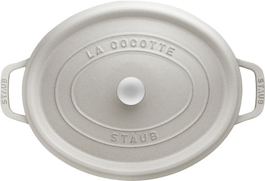 Staub Γάστρα Οβάλ Μαντεμένια 33x40cm 6.7lt