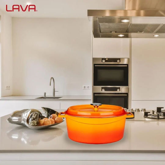 Lava Γάστρα Οβάλ Μαντεμένια 31x25cm 7.06lt