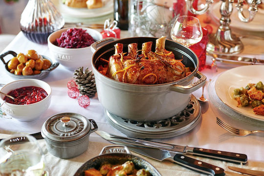 Staub La Cocotte Γάστρα Στρογγυλή Μαντεμένια 12.6cm 12.6lt