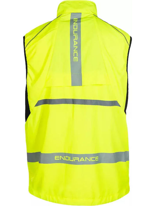 Αμάνικο Αθλητικό Μπουφάν Safety Yellow
