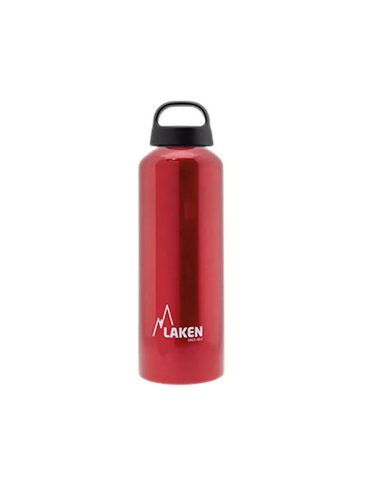 Laken Classic Water Bottle Aluminum 600ml Red
