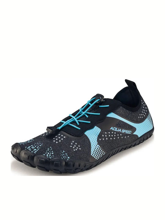 Papuci de plajă Aqua Speed Nautilus Water Shoes Albastru Deschis Negru 637-32 Albastru