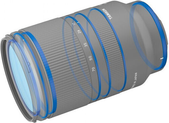 Tamron Crop Фотообектив 17-70mm F2.8 Di Iii-a Vc Rxd Standard Zoom за Nikon Z Mount Черен