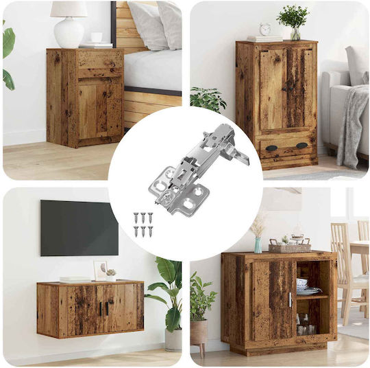 Vidaxl Άξονας 12 Pcs Νίκελ 139 X 64,1 X 10 Χλμ Σίδερο