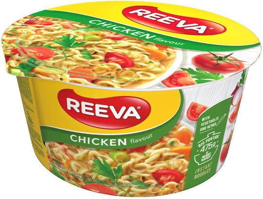 Reeva Noodles In Bowl 75g Chicken 4-50282