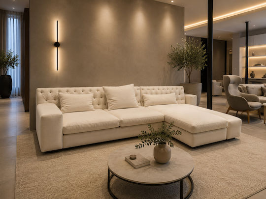 Otavio Corner Couch Space 310x150 cm