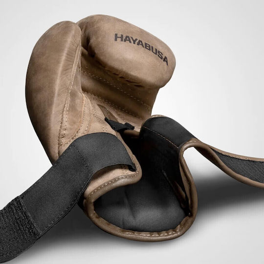 Hayabusa T3 Kanpeki LX Leather Boxing Competition Gloves Brown