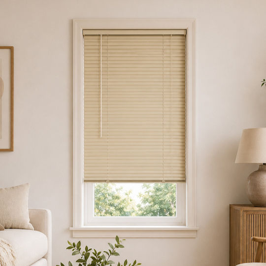 MRShome Aluminum Beige Blind 120x140 cm DRV-BG120140 MRShome Aluminum Beige Blind 120x140 cm DRV-BG120140