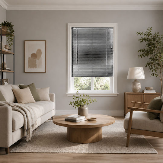 MRShome Aluminum Shading Blind In Gray Colour W120xH140cm