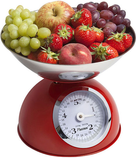 Bestron Analog Kitchen Scale with Bucket up to 5kg