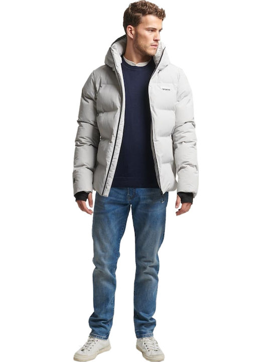 M D3 Sdcd Зимно Мъжко Puffer Сиво Якето