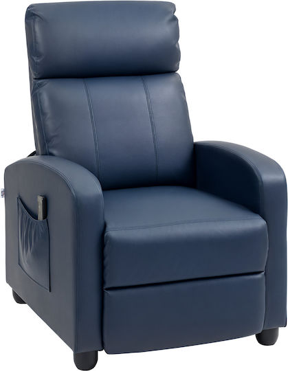 Relax με Υποπόδιο 68x88x98cm Σκούρο Μπλε Relax με Υποπόδιο 68x88x98cm Σκούρο Μπλε