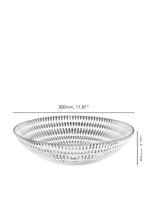 Nachtmann Ethno Dekorative Schale Kristall Transparent 30x30cm