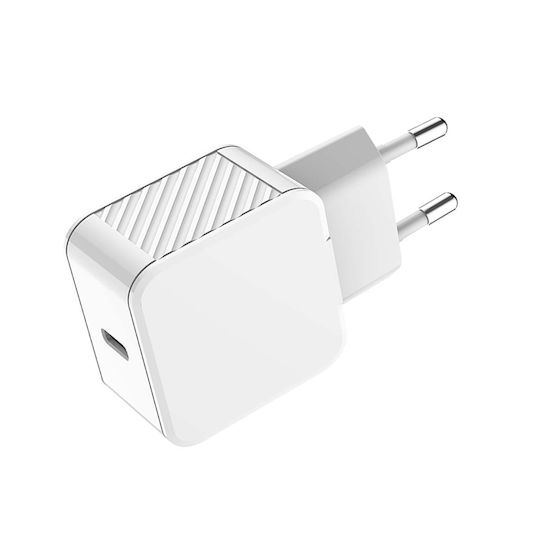 BigBen Connected Încărcător Cu Port USB-C Și Cablu USB-C - Lightning 30W Livrarea Energiei Alb