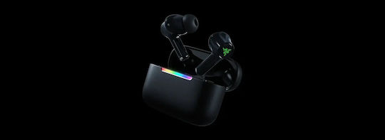 Razer Hammerhead V3 X HyperSpeed pentru Xbox In-ear Căști Bluetooth Handsfree cu Rezistență la Transpirație și Husă de Încărcare Negre