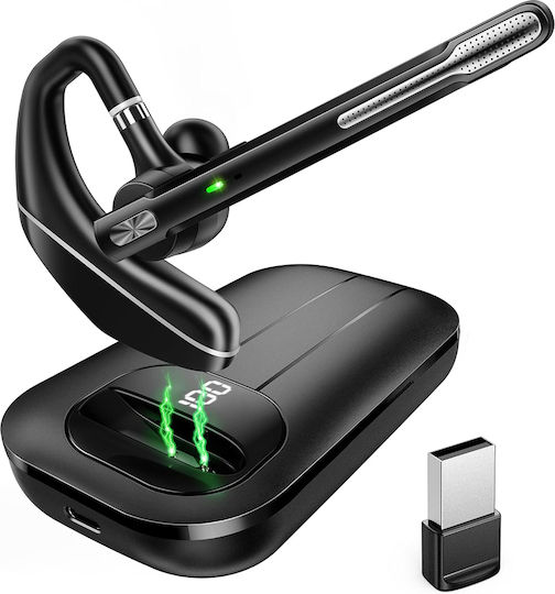 Techsuit A6L In ear Bluetooth хендсфри Слушалка Черен
