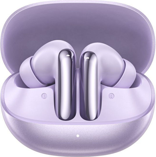 QCY MeloBuds N20 Bluetooth Handsfree Earphones with Sweat Resistance and Charging Case Purple