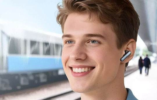 Earfun Air Pro 4i In-ear Bluetooth Handsfree Ακουστικά με Θήκη Φόρτισης Λευκά