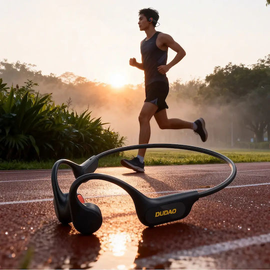 Dudao U22 Костна проводимост Bluetooth хендсфри Слушалки с Устойчивост на Пот Черен