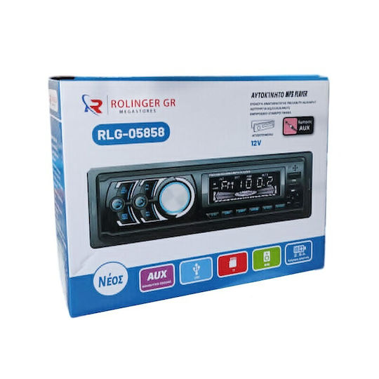 Sistem Audio Auto Mp3 Player 12v Rlg-05858 Rl15817