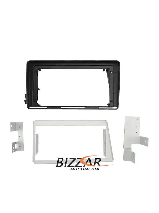 Clarion Car Audio System for Ssangyong Actyon / Kyron 2005-2014 (Bluetooth/USB/AUX/WiFi/GPS/Apple-Carplay/Android-Auto) with Touch Screen 9"